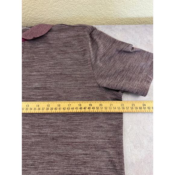 UNTUCKit Mens Size L Purple Performance Polo Large Shirt - Picture 6 of 7